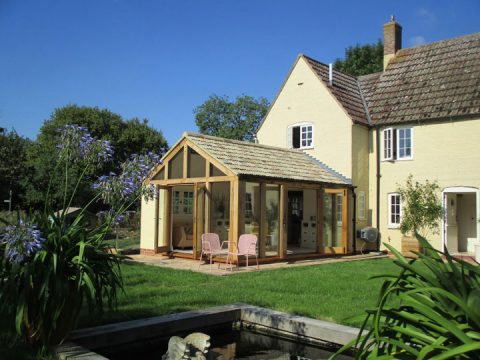 Garden room Extension Denton Norfolk